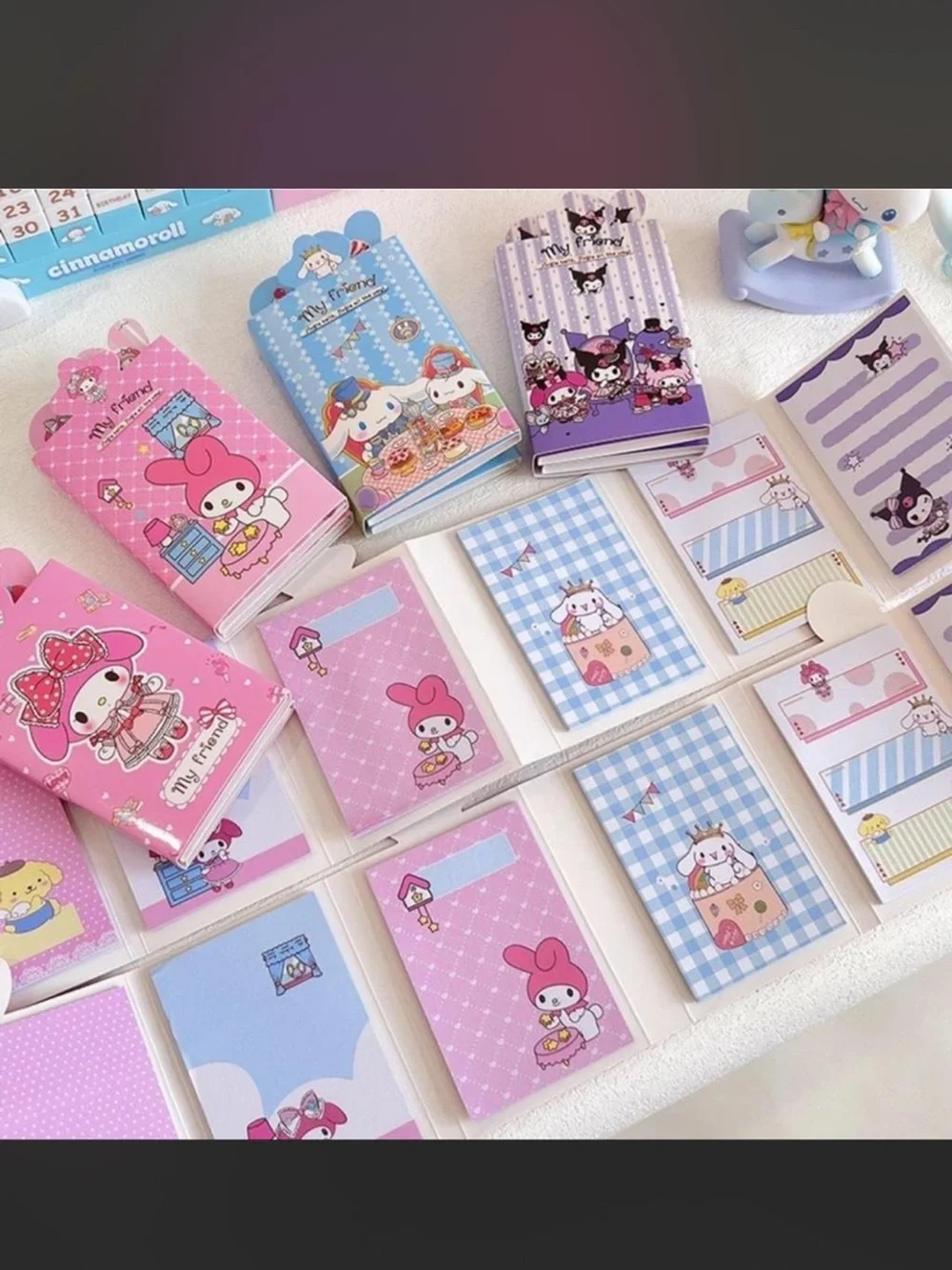 $3 My Melody folding memo pad $3 WHEN BUNDLED WITH 3 OR MORE ITEMS